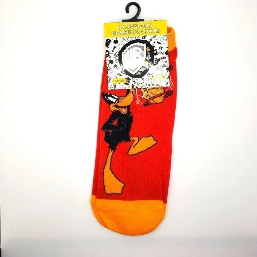 Space Jam Daffy duck no show socks